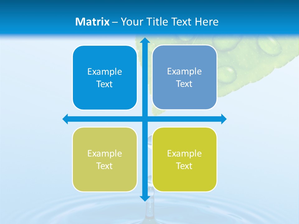 Drink Motion Closeup PowerPoint Template