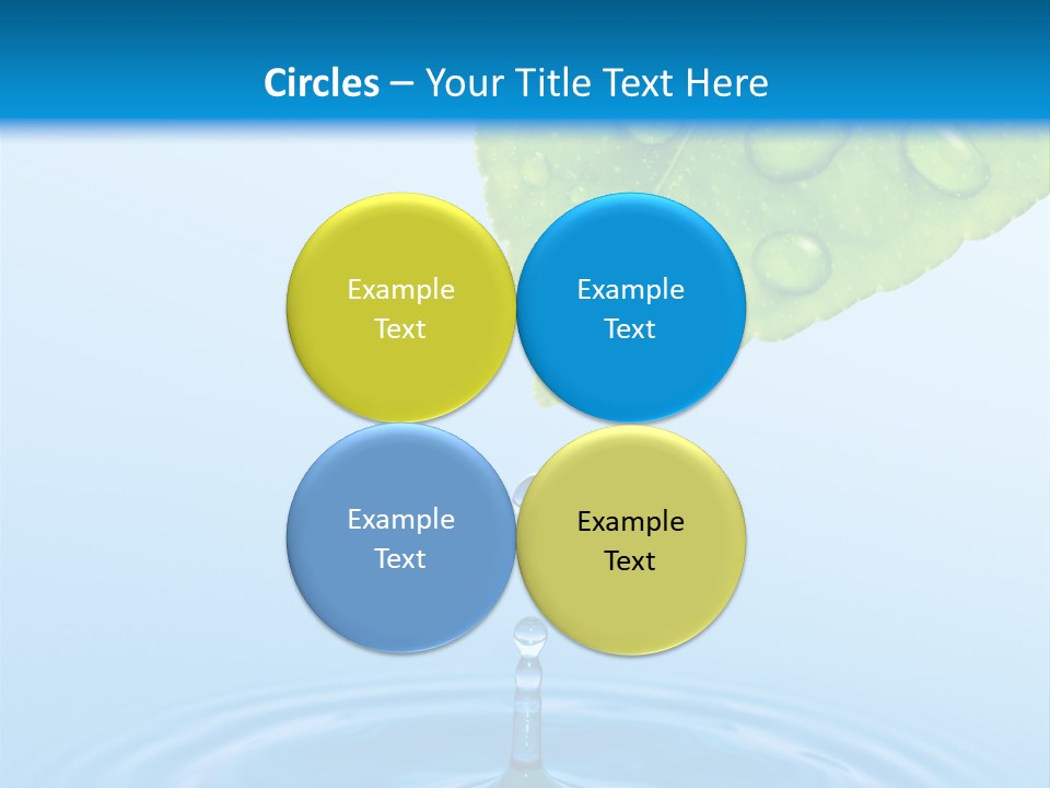 Drink Motion Closeup PowerPoint Template