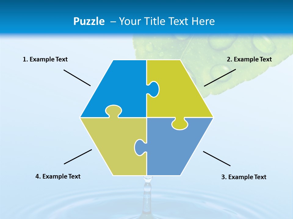 Drink Motion Closeup PowerPoint Template