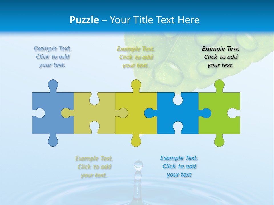 Drink Motion Closeup PowerPoint Template