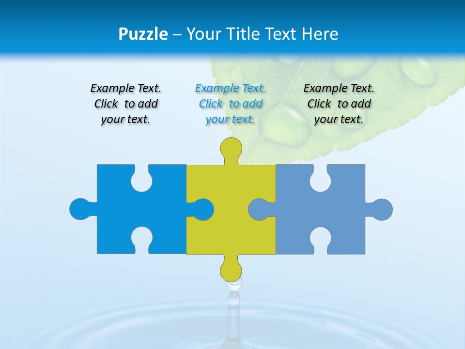 Drink Motion Closeup PowerPoint Template