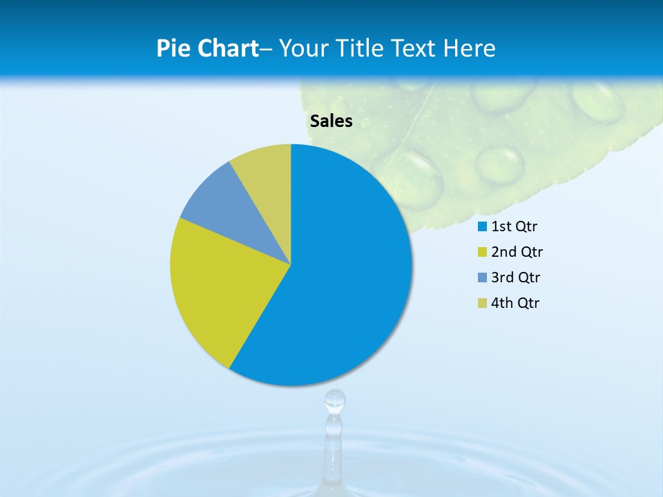 Drink Motion Closeup PowerPoint Template