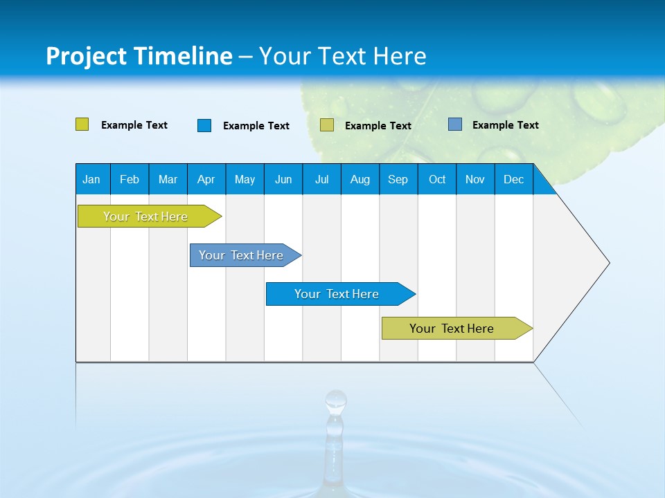Drink Motion Closeup PowerPoint Template