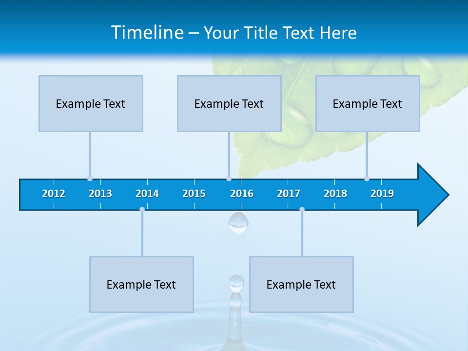 Drink Motion Closeup PowerPoint Template