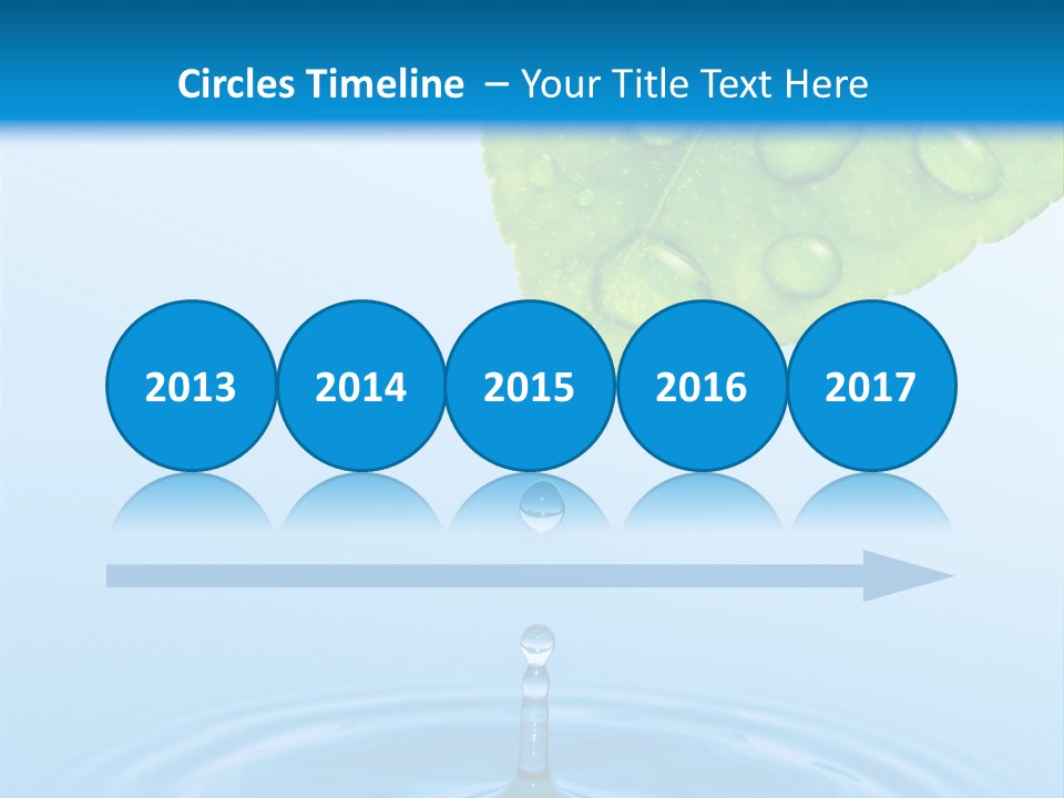 Drink Motion Closeup PowerPoint Template