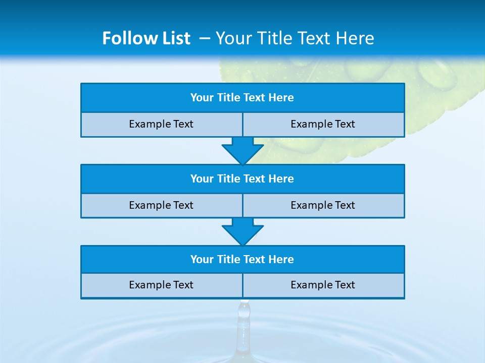Drink Motion Closeup PowerPoint Template