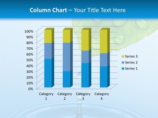 Drink Motion Closeup PowerPoint Template