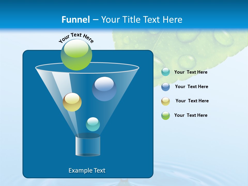 Drink Motion Closeup PowerPoint Template