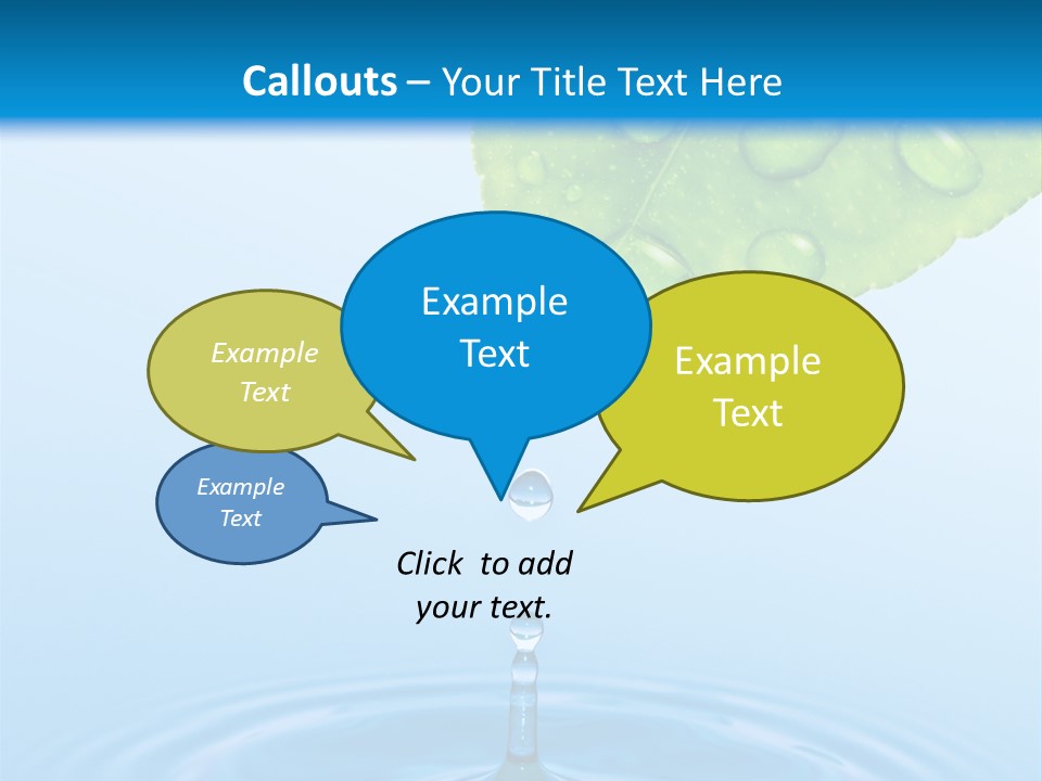 Drink Motion Closeup PowerPoint Template