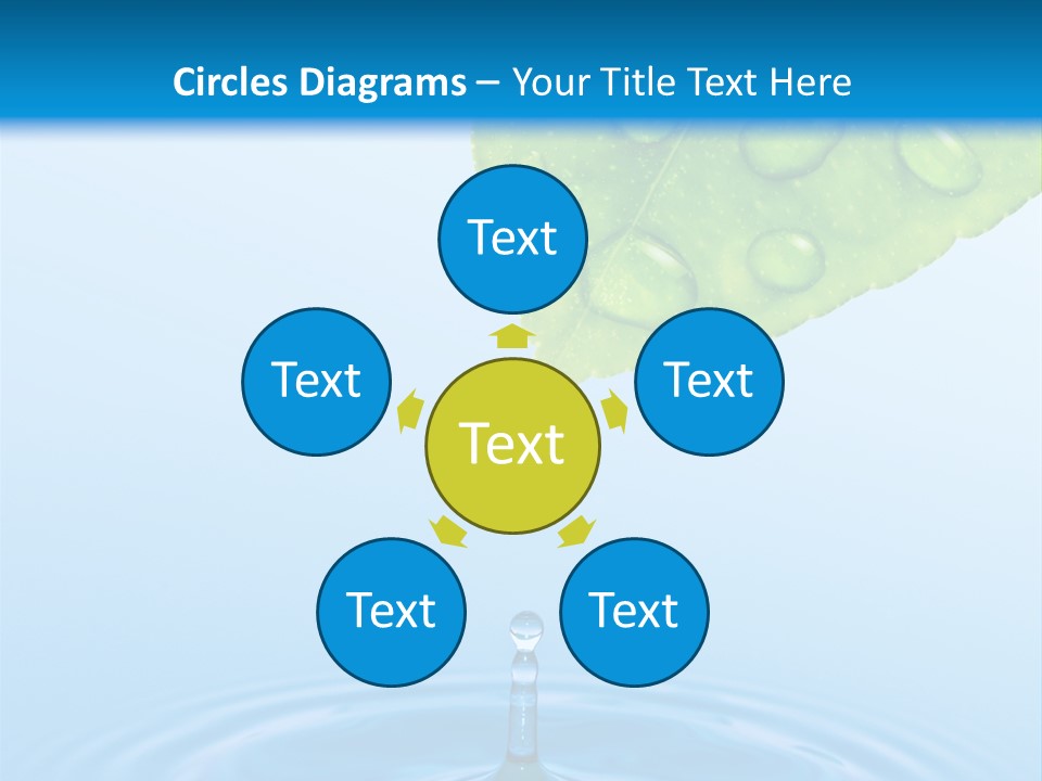 Drink Motion Closeup PowerPoint Template