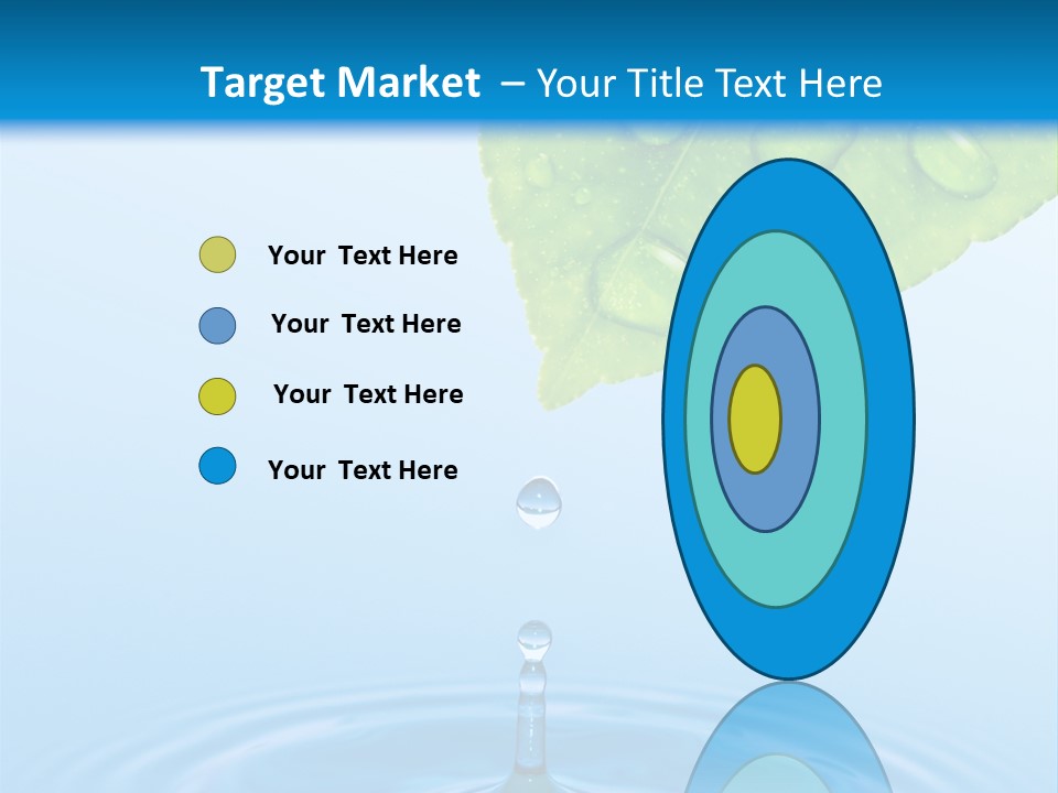 Drink Motion Closeup PowerPoint Template