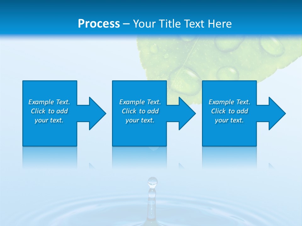 Drink Motion Closeup PowerPoint Template