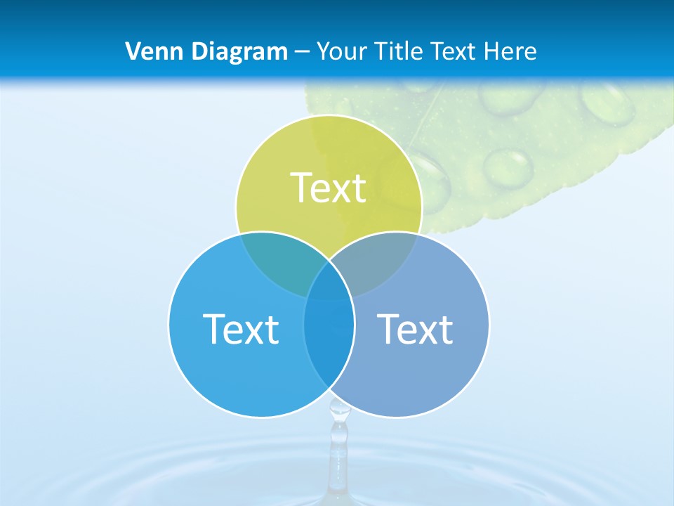 Drink Motion Closeup PowerPoint Template