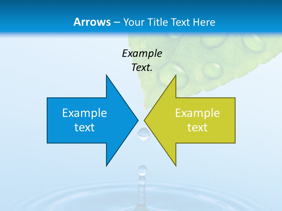 Drink Motion Closeup PowerPoint Template