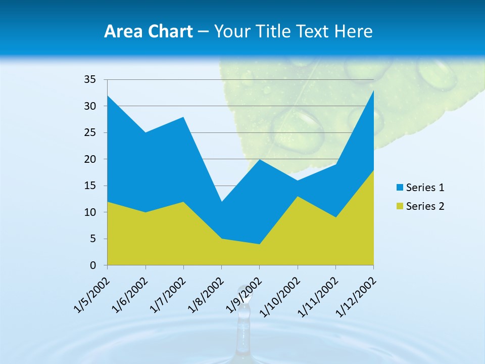 Drink Motion Closeup PowerPoint Template