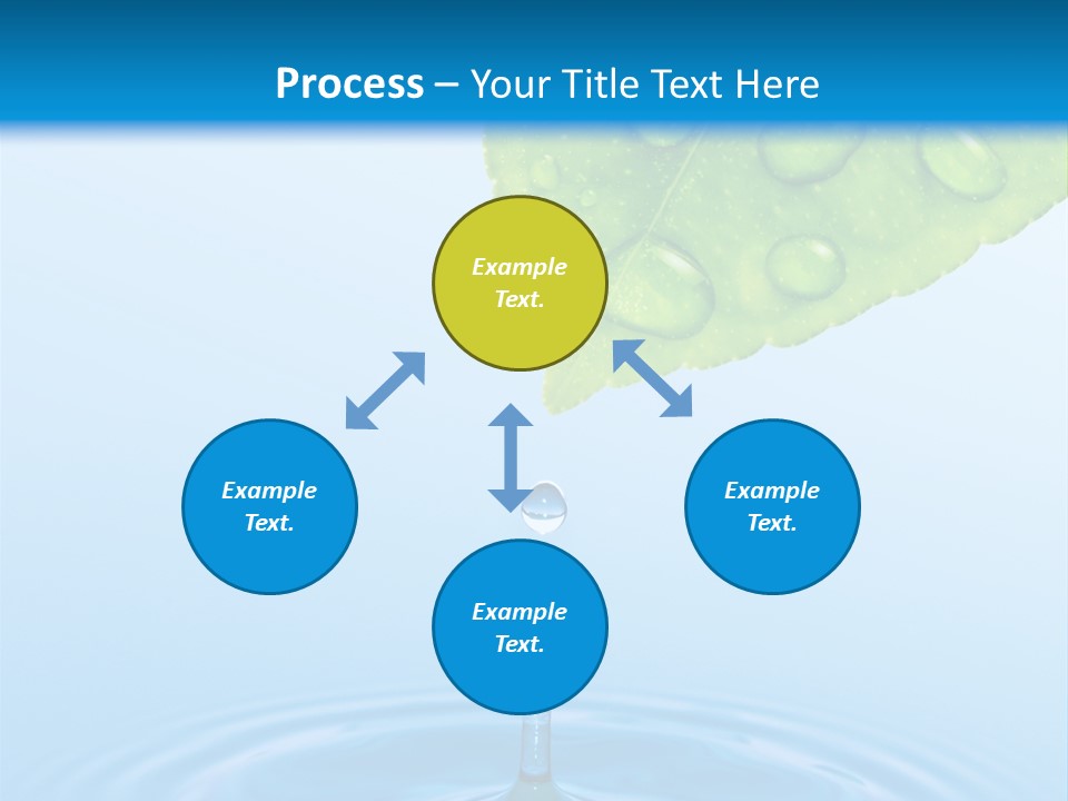 Drink Motion Closeup PowerPoint Template