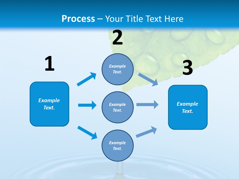 Drink Motion Closeup PowerPoint Template