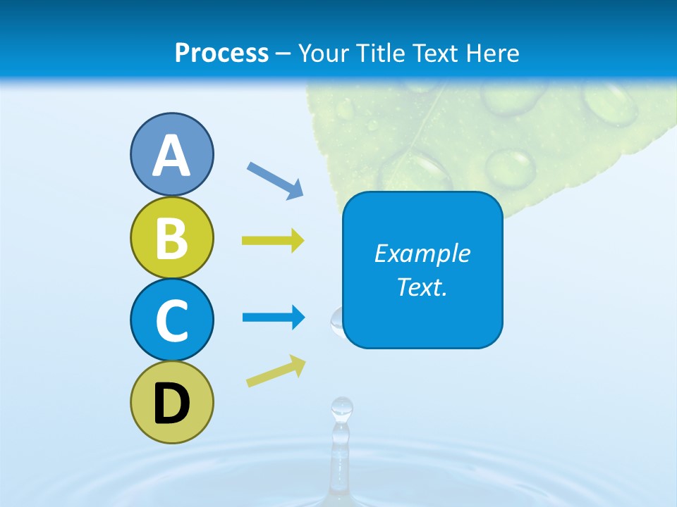 Drink Motion Closeup PowerPoint Template