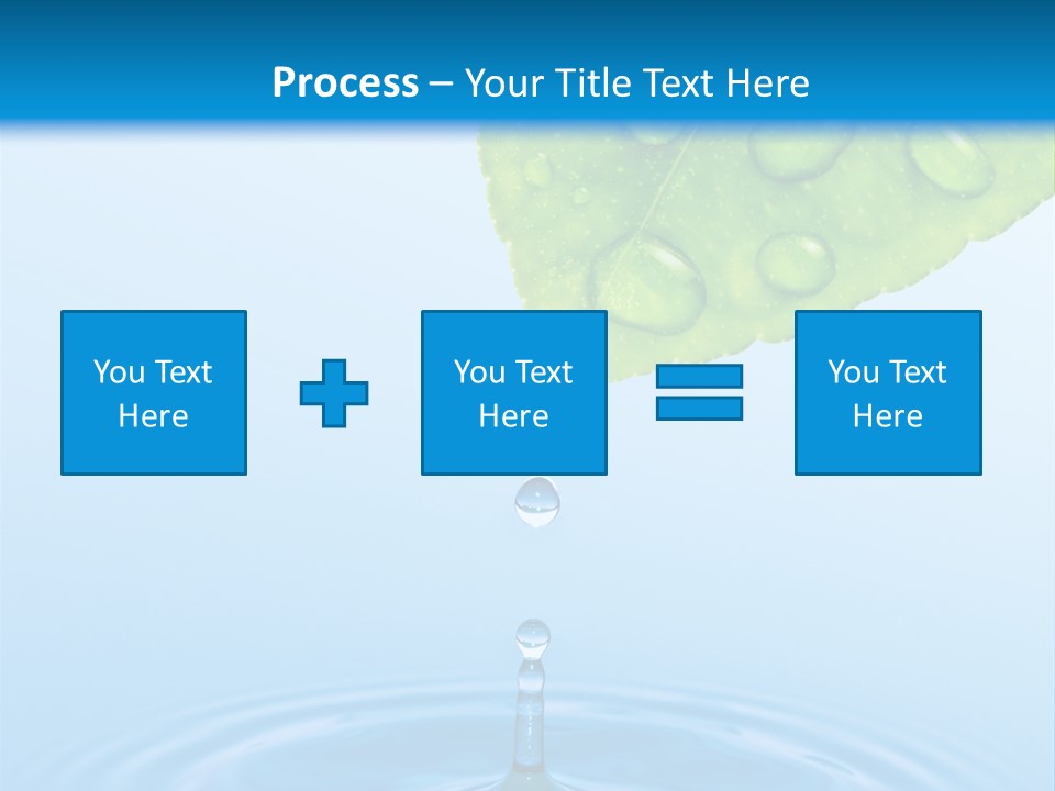Drink Motion Closeup PowerPoint Template