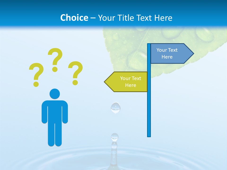 Drink Motion Closeup PowerPoint Template