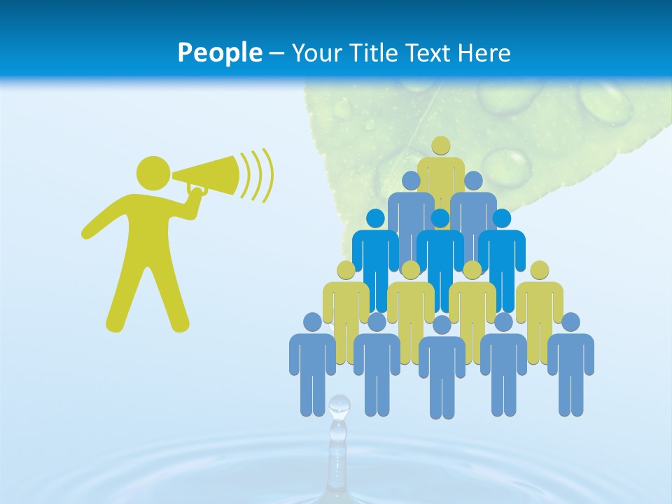 Drink Motion Closeup PowerPoint Template