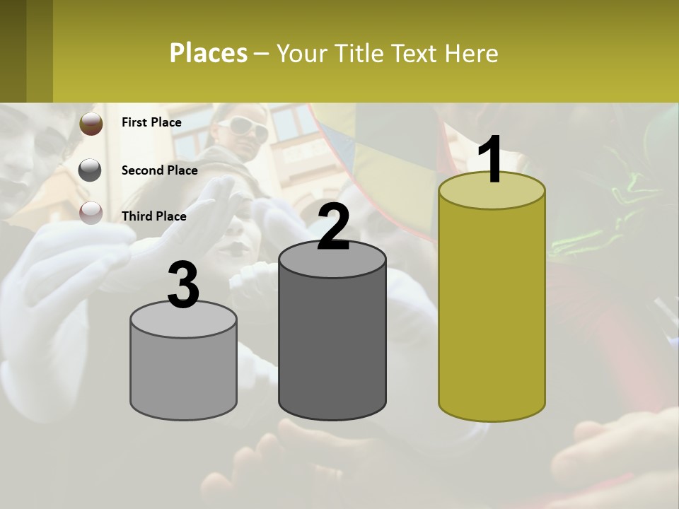 Laugh Clown Holiday PowerPoint Template