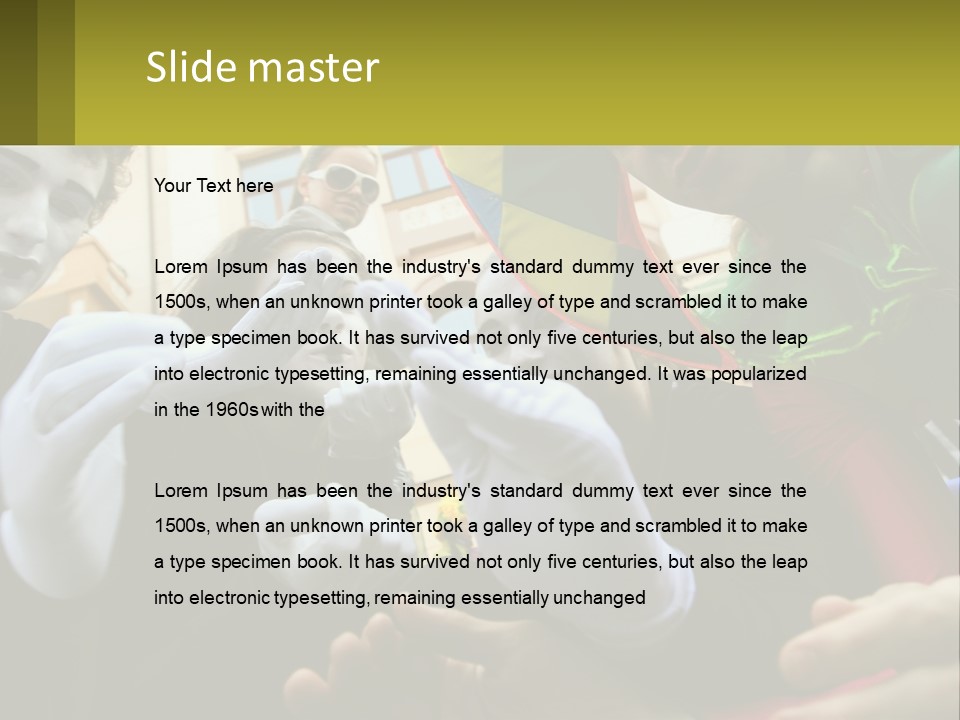 Laugh Clown Holiday PowerPoint Template