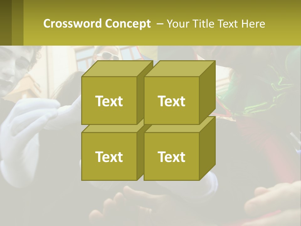 Laugh Clown Holiday PowerPoint Template