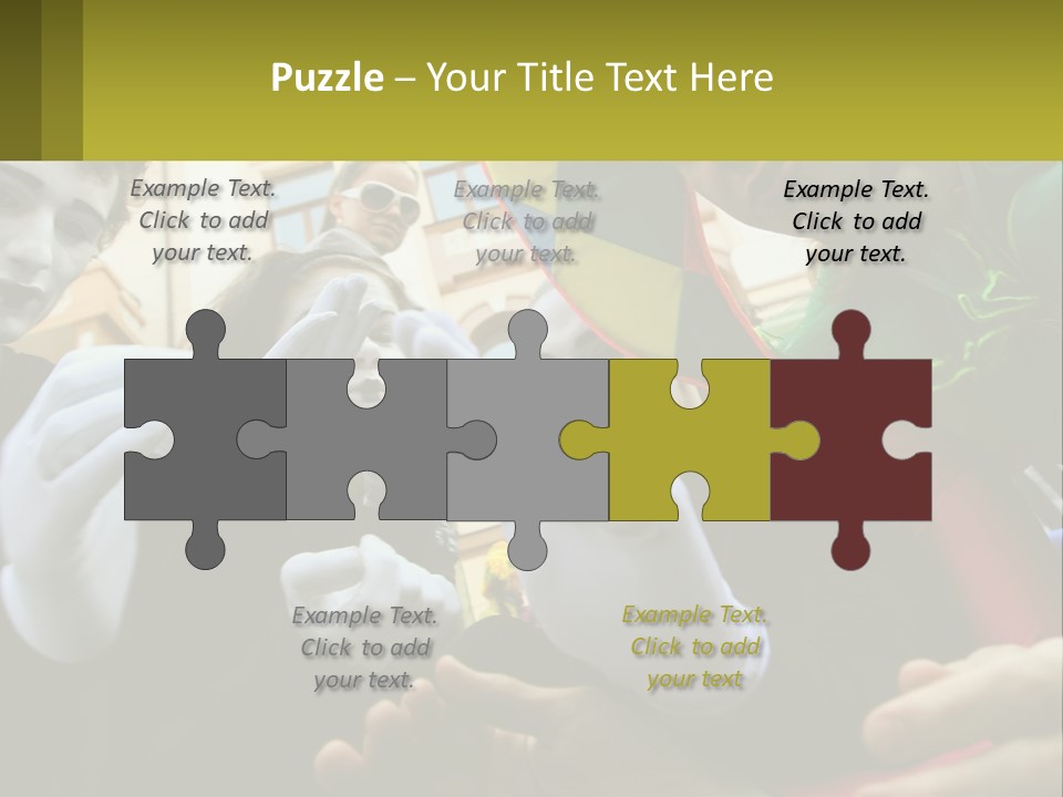 Laugh Clown Holiday PowerPoint Template