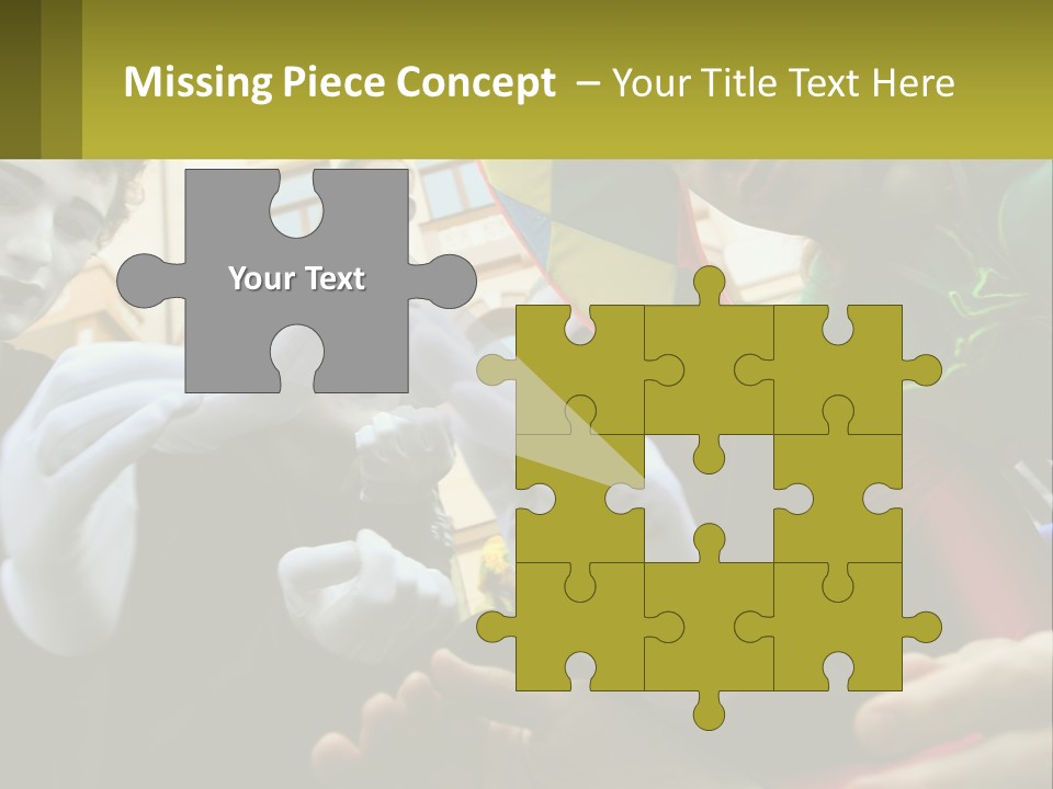 Laugh Clown Holiday PowerPoint Template