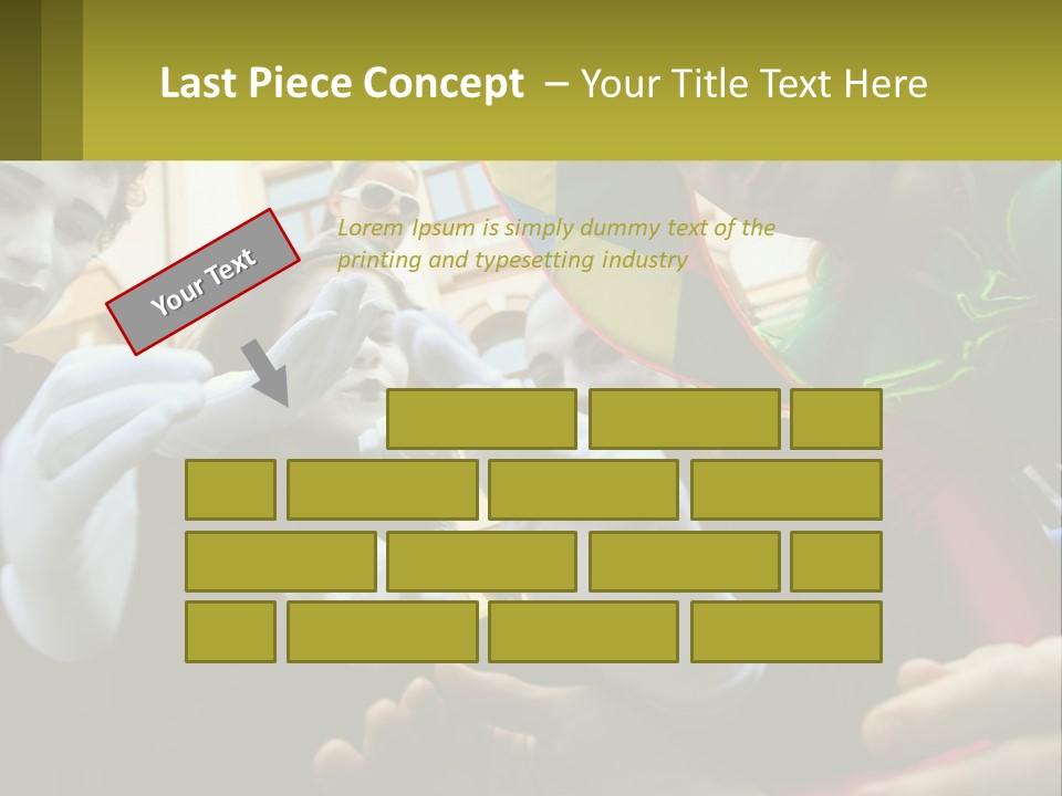 Laugh Clown Holiday PowerPoint Template