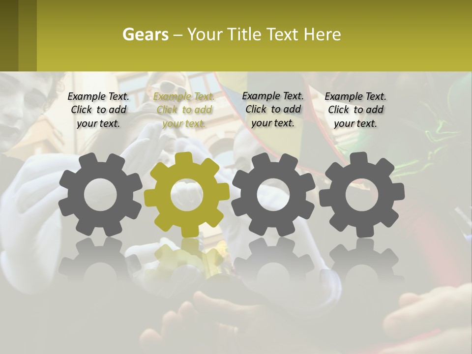 Laugh Clown Holiday PowerPoint Template