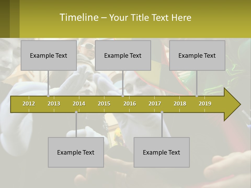 Laugh Clown Holiday PowerPoint Template