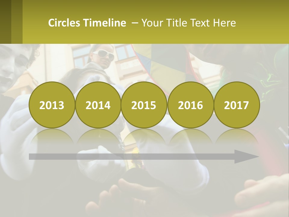 Laugh Clown Holiday PowerPoint Template