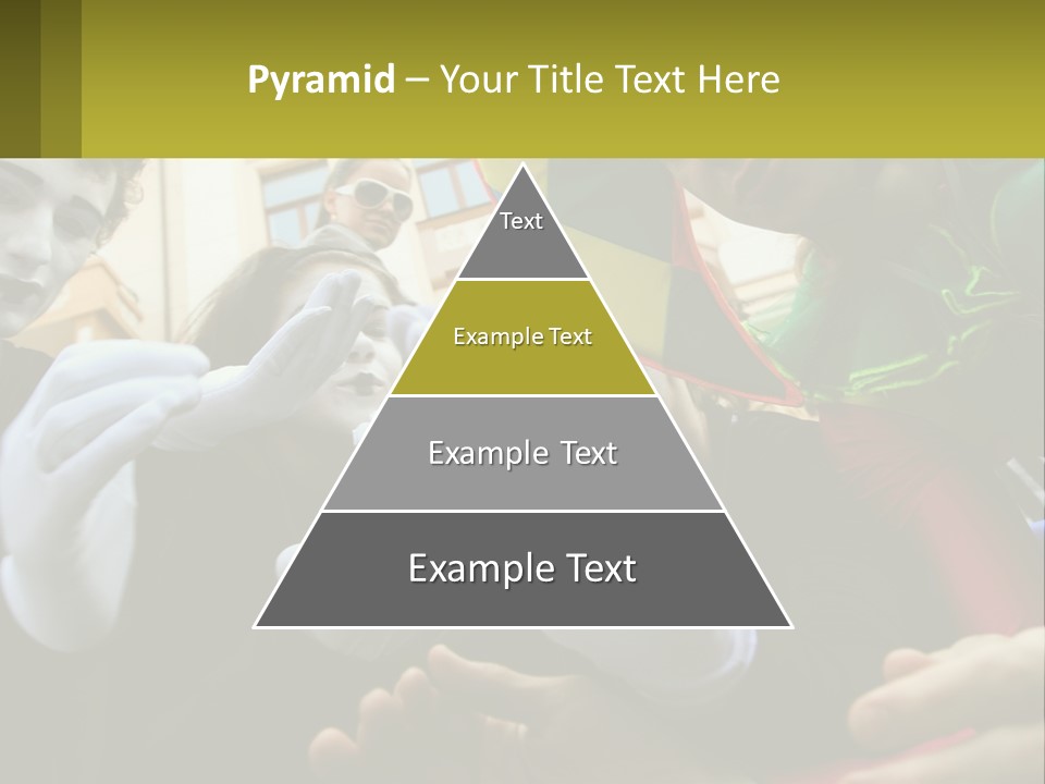 Laugh Clown Holiday PowerPoint Template