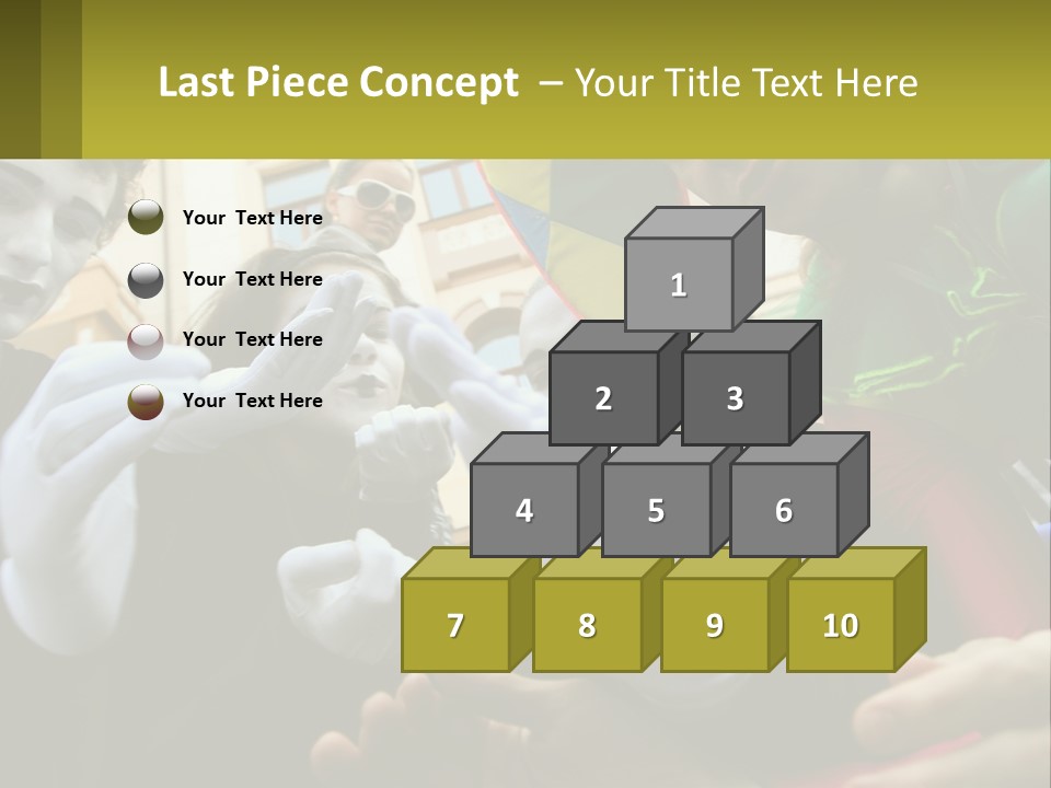 Laugh Clown Holiday PowerPoint Template