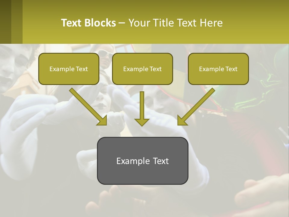 Laugh Clown Holiday PowerPoint Template