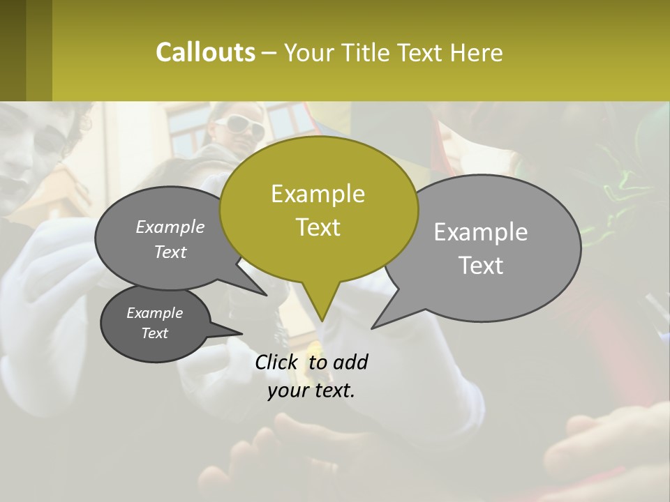 Laugh Clown Holiday PowerPoint Template