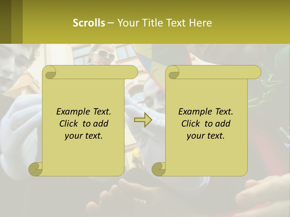 Laugh Clown Holiday PowerPoint Template