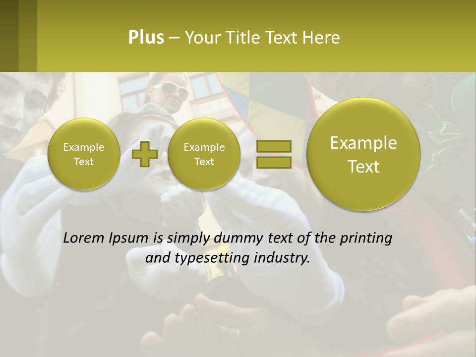 Laugh Clown Holiday PowerPoint Template