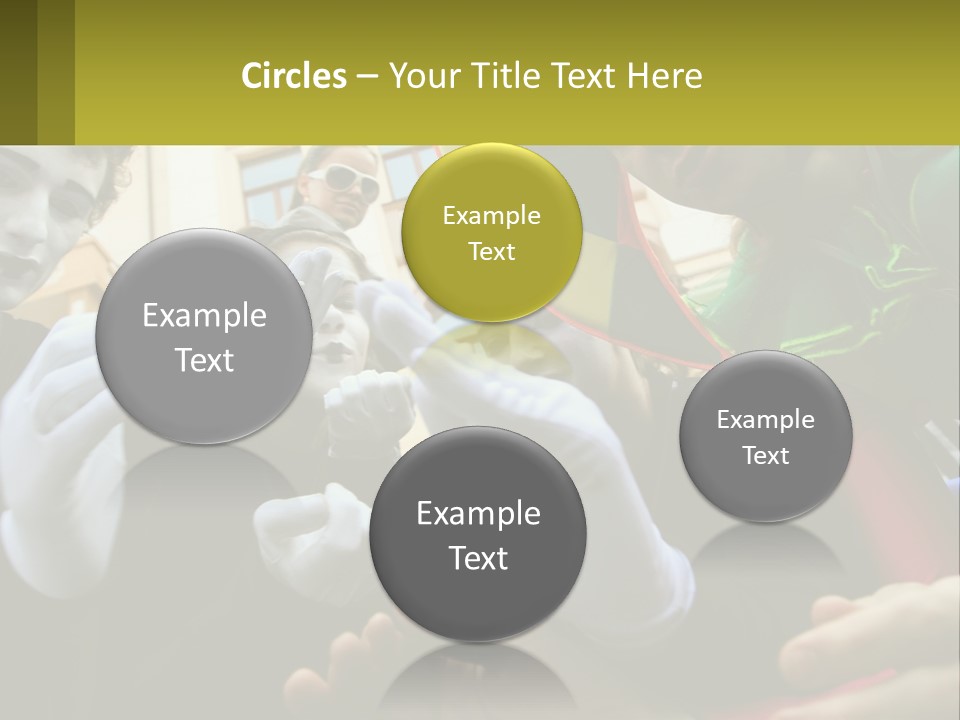 Laugh Clown Holiday PowerPoint Template