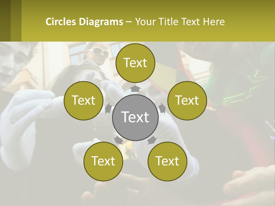 Laugh Clown Holiday PowerPoint Template