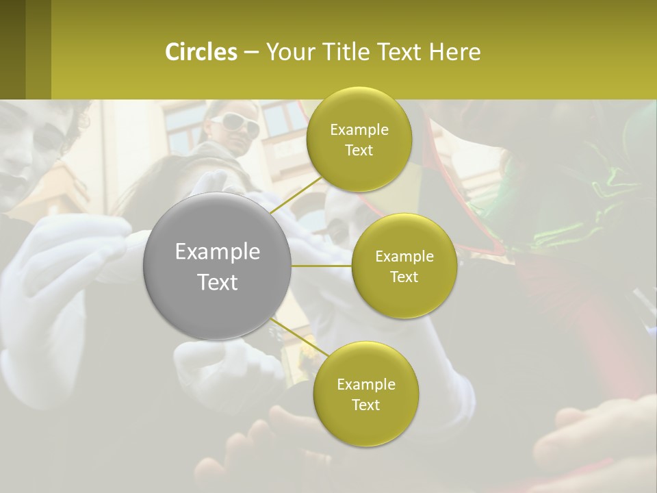 Laugh Clown Holiday PowerPoint Template