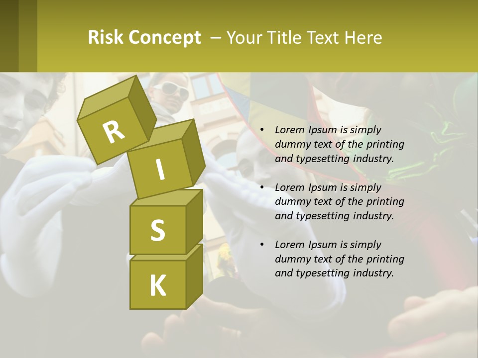 Laugh Clown Holiday PowerPoint Template