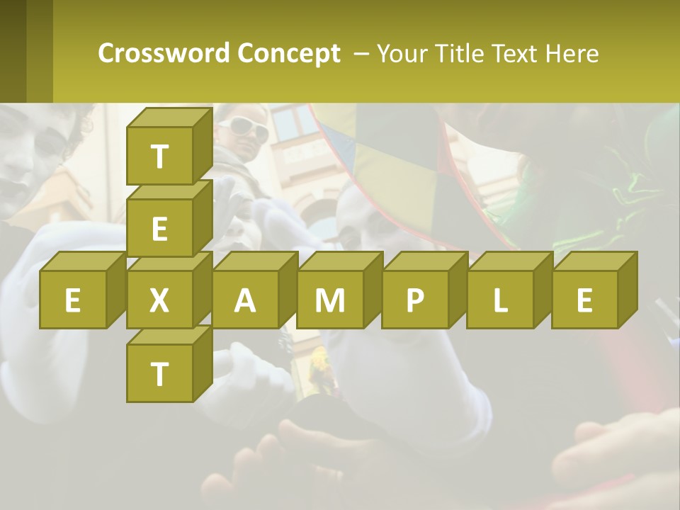 Laugh Clown Holiday PowerPoint Template