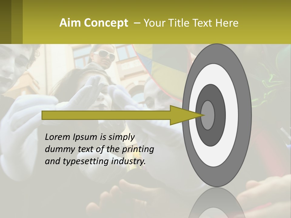 Laugh Clown Holiday PowerPoint Template