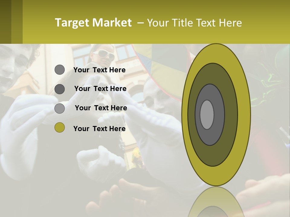 Laugh Clown Holiday PowerPoint Template