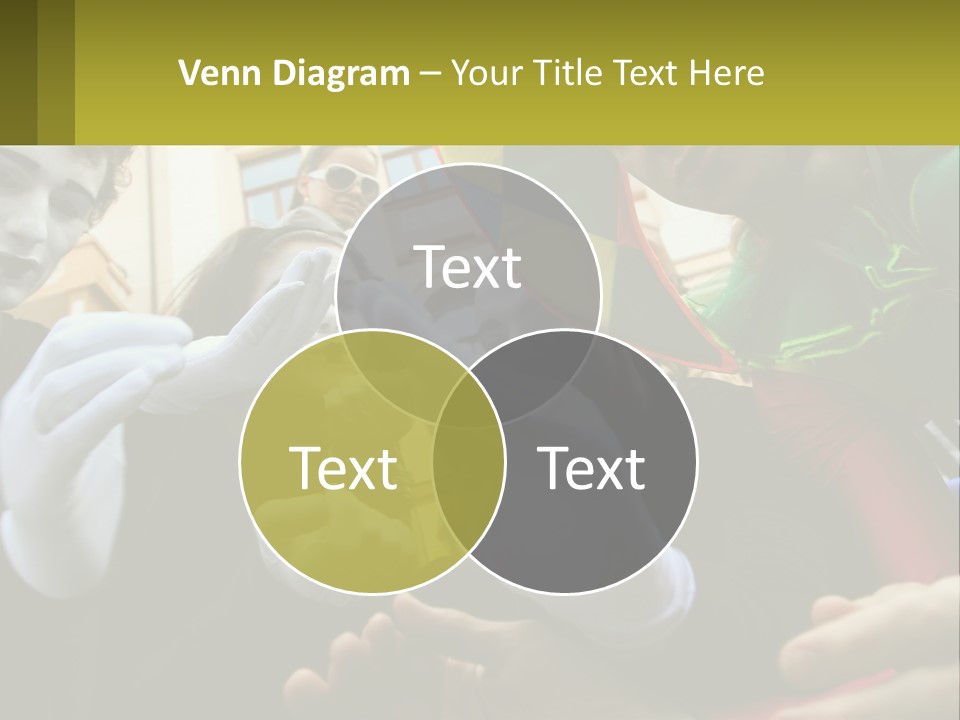 Laugh Clown Holiday PowerPoint Template