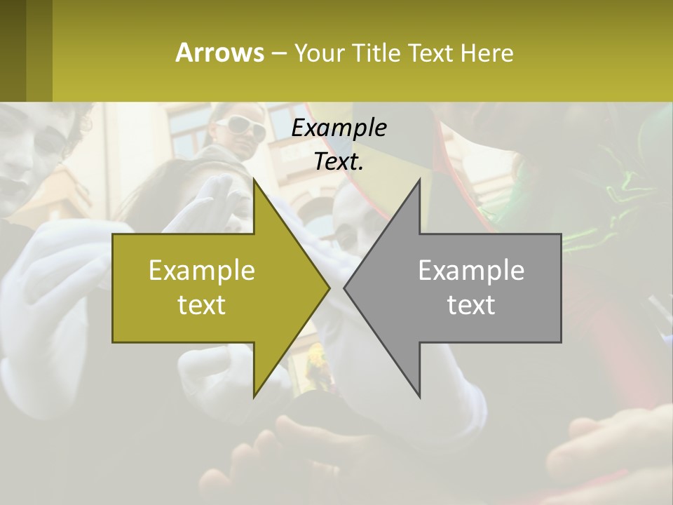 Laugh Clown Holiday PowerPoint Template