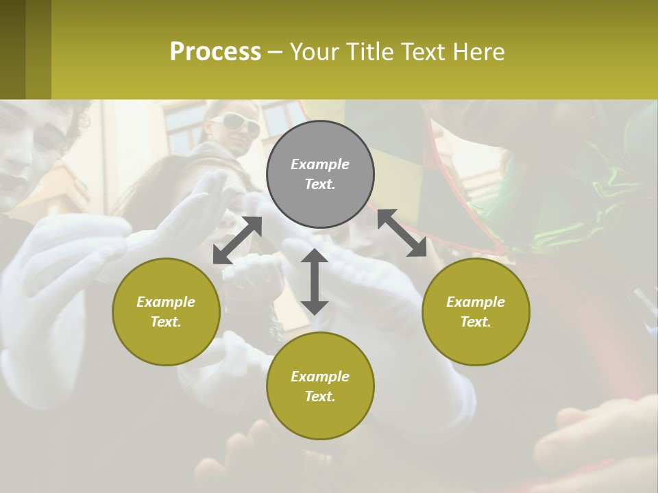 Laugh Clown Holiday PowerPoint Template